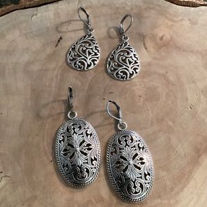 Two Pairs of Earrings